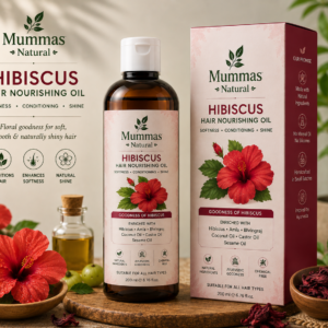 Home Mummas Natural Hibiscus Hair Nourishing Oil